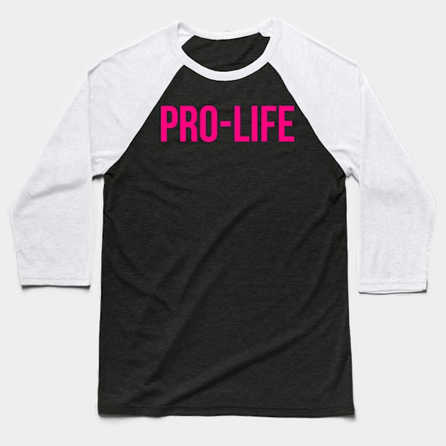 Pro-Life Baseball T-Shirt by Flippin' Sweet Gear